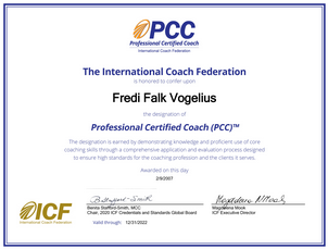 ICF professionel certificeret coach